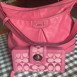 🌸AUTHENTIC COACH PURSE SET